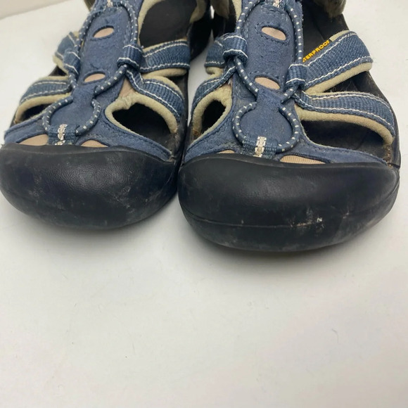 KEEN Blue Gray Venice H2 Waterproof Hiking Sandals, size 3 - Picture 4 of 9